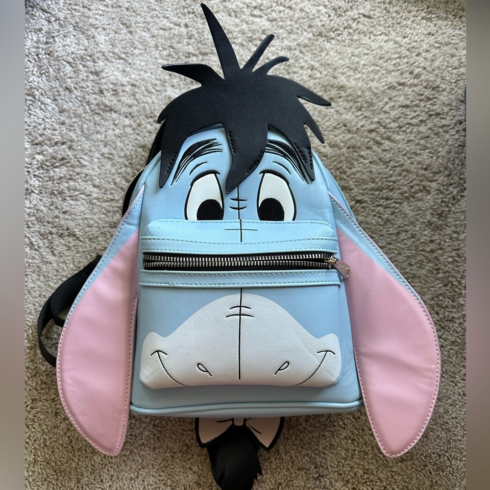 Loungefly Eeyore Leather Mini Backpack Gem